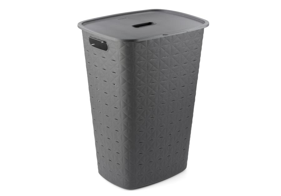 Zdjęcie: Kosz na pranie Softex 56 L szary CURVER