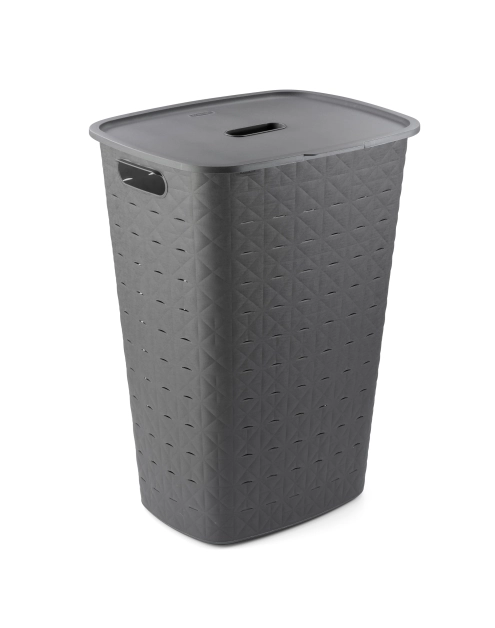 Zdjęcie: Kosz na pranie Softex 56 L szary CURVER