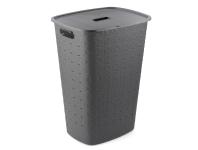 Zdjęcie: Kosz na pranie Softex 56 L szary CURVER
