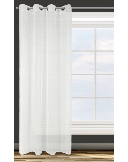 Zdjęcie: Firana gotowa D91 Adel 140x250 cm biały EUROFIRANY