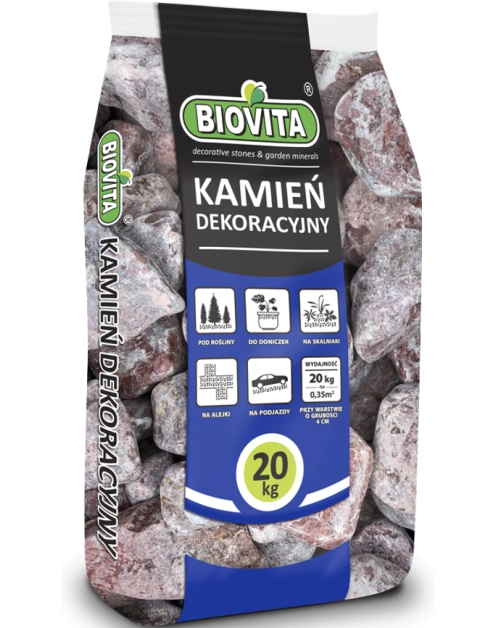 Zdjęcie: Otoczak red and white 20-40 mm - 20 kg BIOVITA