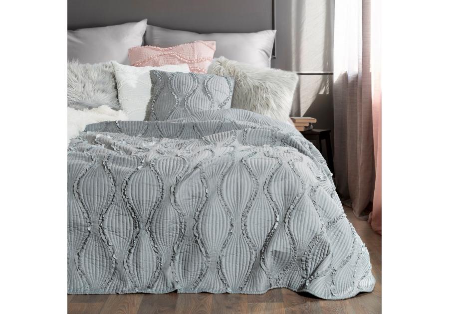 Zdjęcie: Narzuta Dakota 220x240 cm srebrna EUROFIRANY