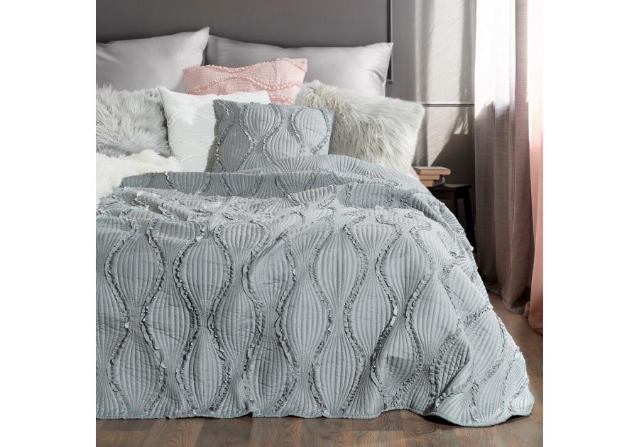 Zdjęcie: Narzuta Dakota 220x240 cm srebrna EUROFIRANY