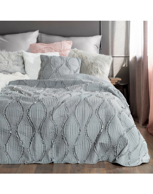 Zdjęcie: Narzuta Dakota 220x240 cm srebrna EUROFIRANY