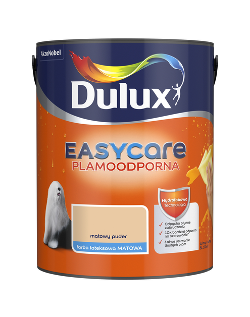Zdjęcie: Farba do wnętrz EasyCare 5 L matowy puder DULUX