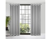 Zdjęcie: Firana gotowa Noelia 140x250 cm srebrny EUROFIRANY
