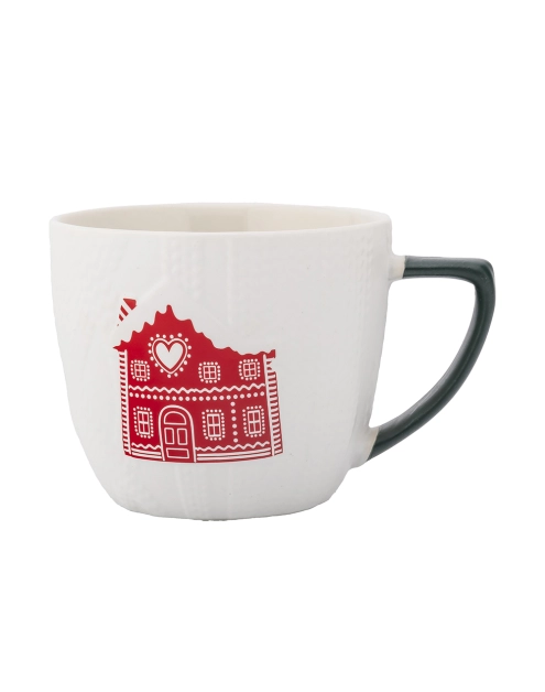 Zdjęcie: Kubek baryłka 540 ml Winter wool dekoracja piernikowy domek A ALTOM DESIGN