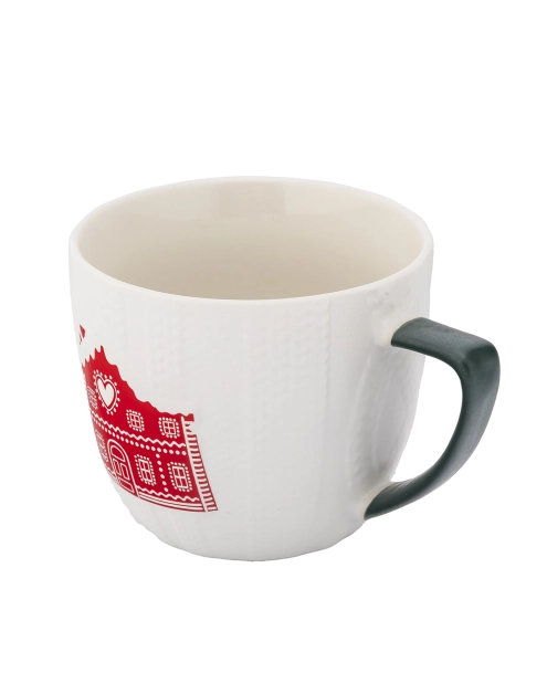 Zdjęcie: Kubek baryłka 540 ml Winter wool dekoracja piernikowy domek A ALTOM DESIGN