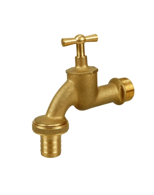 Zdjęcie: Kran czerpalny 3/4 z zaworem grzybkowym mosiądz TYCNER