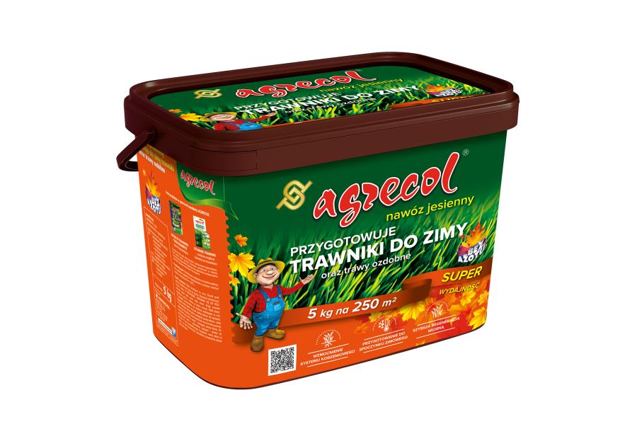 Zdjęcie: Nawóz do trawników jesienny 5 kg AGRECOL