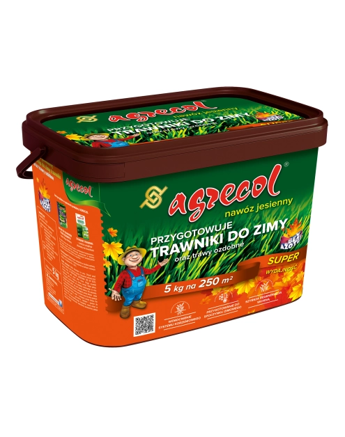 Zdjęcie: Nawóz do trawników jesienny 5 kg AGRECOL