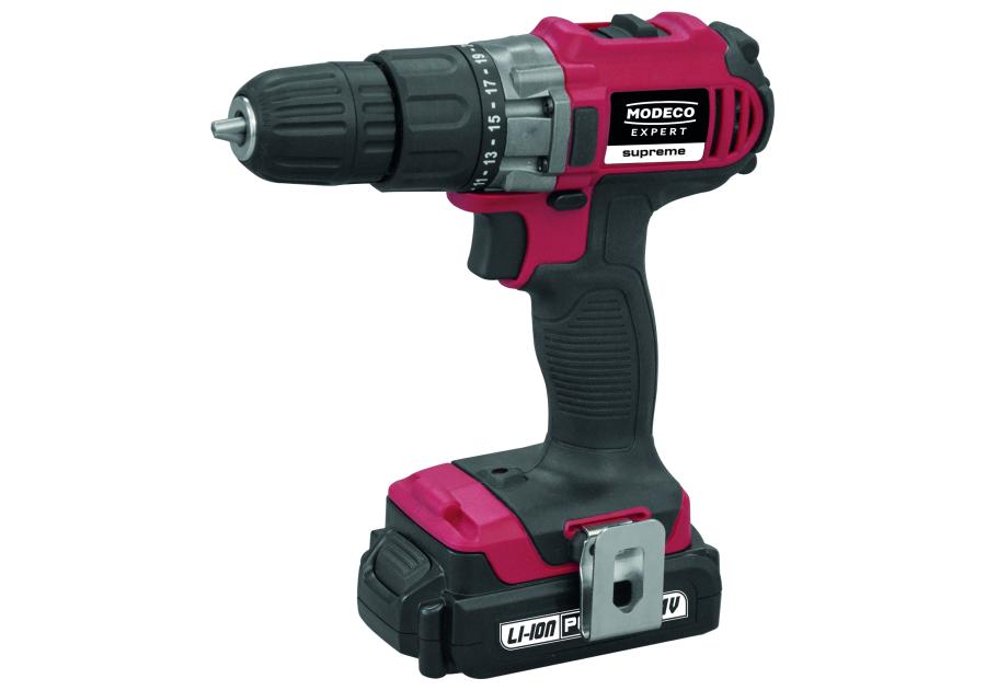 Zdjęcie: Wiertarko-wkrętarka akumulatorowa 14,4 V Li-Ion MODECO EXPERT