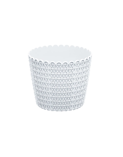 Zdjęcie: Doniczka Nitly biały 22 cm PROSPERPLAST
