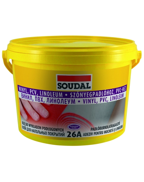 Zdjęcie: Klej do wykładzin 26A - 5 kg SOUDAL