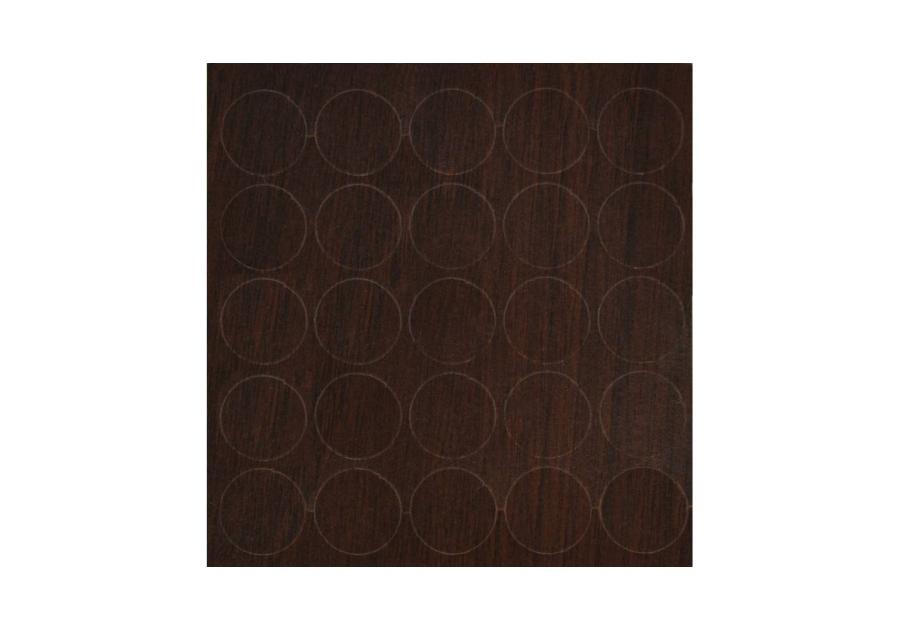 Zdjęcie: Zaślepka 14 mm, 25 sztuk, orzech ciemny STAHL