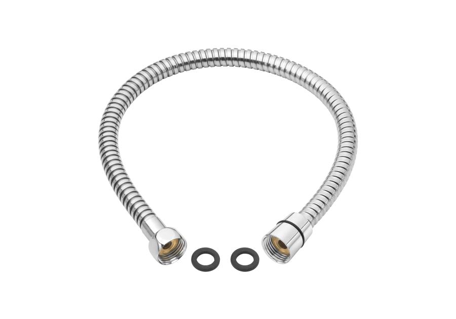 Zdjęcie: Wąż natryskowy, 50 cm, chrom INVENA