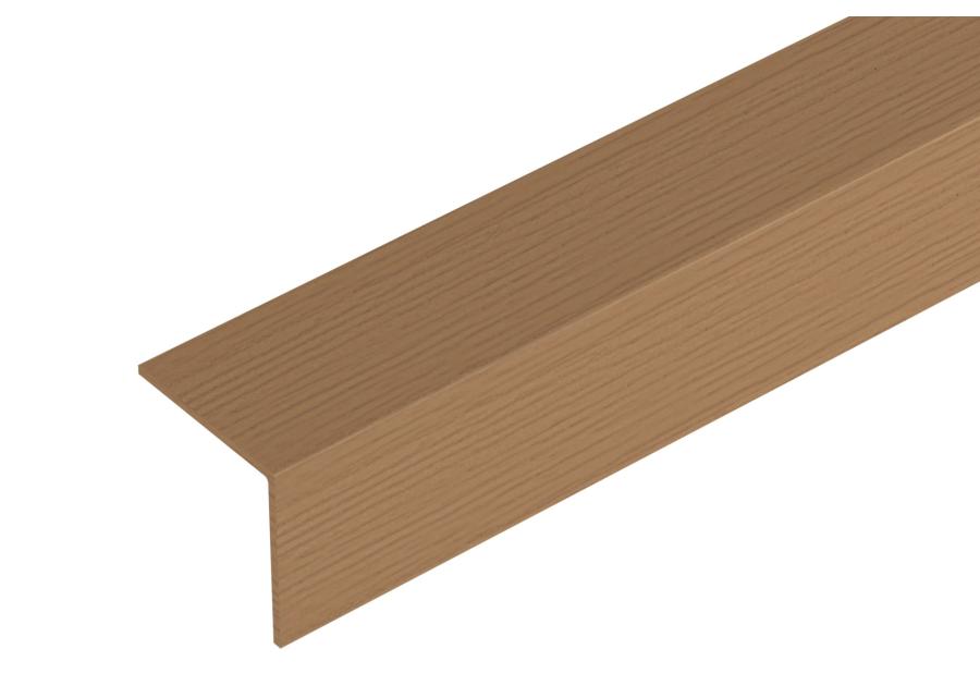 Zdjęcie: Kątownik wykończeniowy 20x20 mm - 2,75 m dąb CEZAR