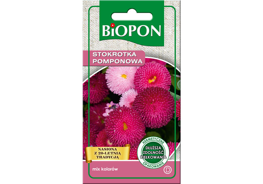 Zdjęcie: Stokrotka pomponowa mieszanka 0,1 g BIOPON