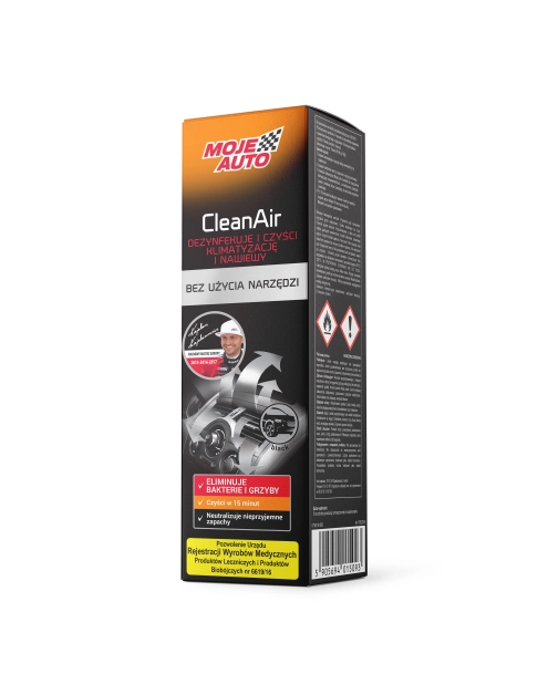 Zdjęcie: Preparat do klimatyzacji Clean Air Black 150 ml MOJE AUTO