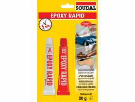 Klej epoksydowy Epoxy Rapid 2x10 ml SOUDAL