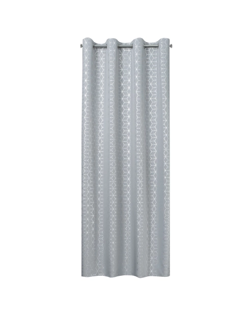 Zdjęcie: Zasłona gotowa Cube 140 x 250 cm szary EUROFIRANY