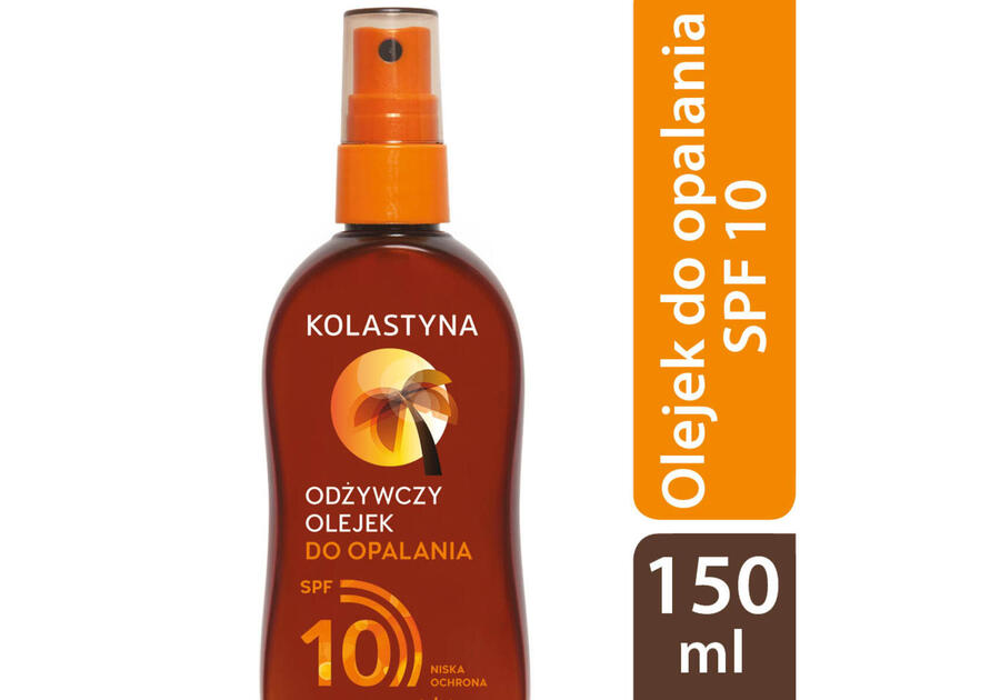 Zdjęcie: Olejek do opalania SPF10 0,15 L KOLASTYNA