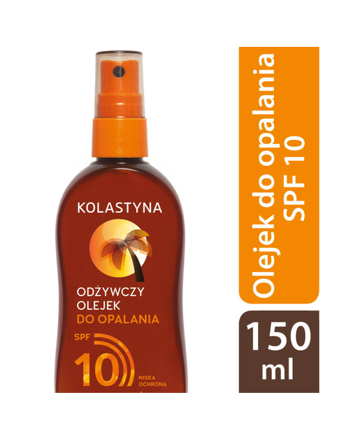 Zdjęcie: Olejek do opalania SPF10 0,15 L KOLASTYNA