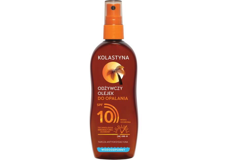 Zdjęcie: Olejek do opalania SPF10 0,15 L KOLASTYNA