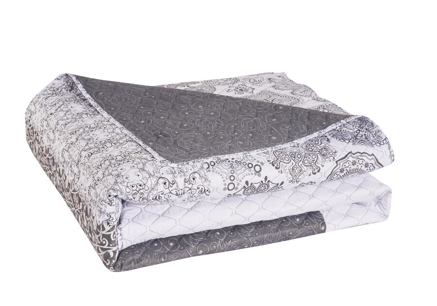 Zdjęcie: Narzuta Alhambra wh+grey 220x240 cm DECOKING