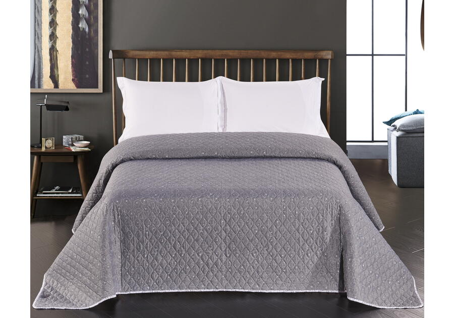 Zdjęcie: Narzuta Alhambra wh+grey 220x240 cm DECOKING