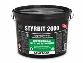 Masa asfaltowo-kauczukowa Styrbit 2000, 10 kg dyspersyjna IZOLEX
