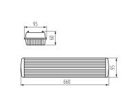 Zdjęcie: Oprawa pyłoszczelna Dicht 4LED NP 218/PS MILEDO