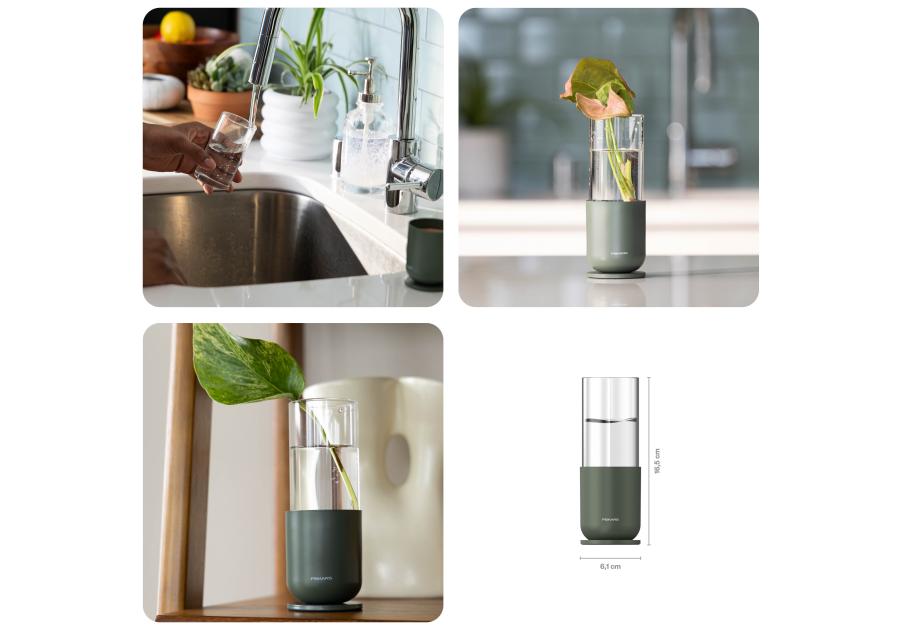 Zdjęcie: Pojemnik do propagacji roślin Plant Care szklany z metalową podstawą FISKARS