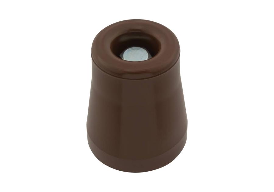 Zdjęcie: Odbojnik drzwiowy gumowy H-60x50 mm brąz METRO