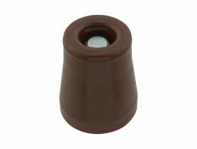 Odbojnik drzwiowy gumowy H-60x50 mm brąz METRO