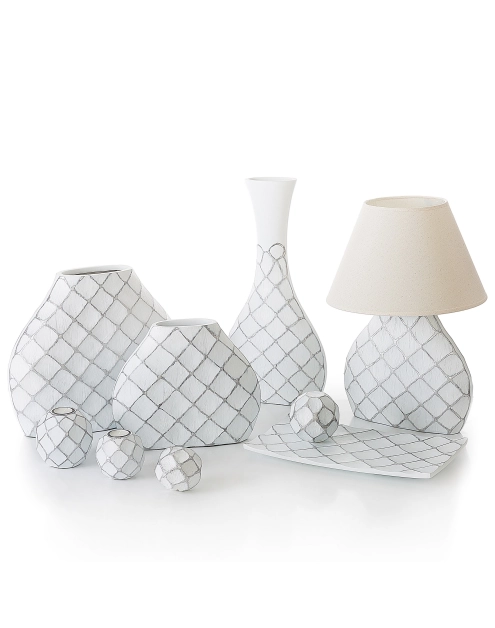 Zdjęcie: Wazon ceramiczny Padva 26x10x54 cm EUROFIRANY