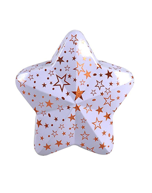 Zdjęcie: Puszka zawieszka gwiazda 10x9,5x3 cm dekoracja golden stars 20 szt. ALTOMDESIGN