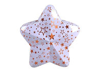Zdjęcie: Puszka zawieszka gwiazda 10x9,5x3 cm dekoracja golden stars 20 szt. ALTOMDESIGN