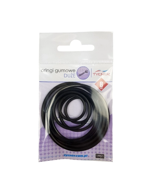 Zdjęcie: Zestaw oringów dużych 8 elementów TYCNER