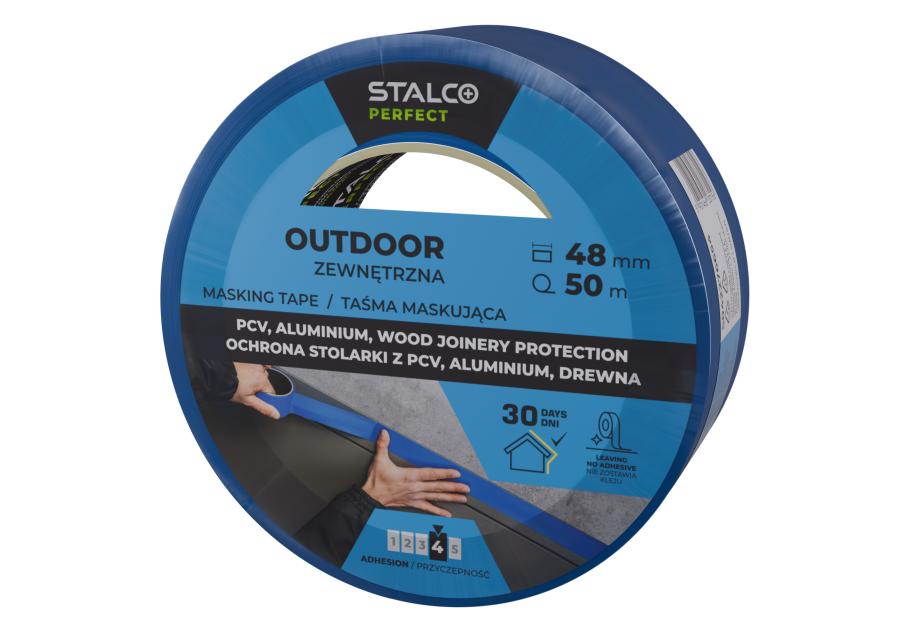 Zdjęcie: Taśma maskująca zewnętrzna 48 mm x 50 m PERFECT