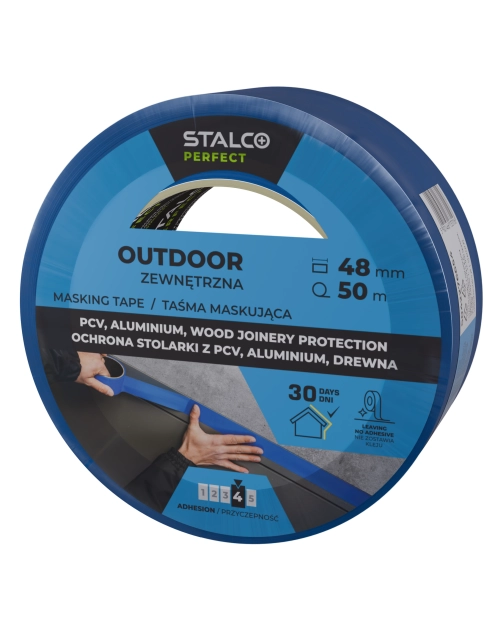 Zdjęcie: Taśma maskująca zewnętrzna 48 mm x 50 m PERFECT