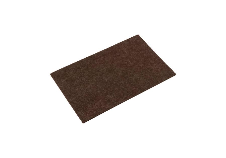 Zdjęcie: Podkładki filcowe samoprzylepne brąz 100x165 mm METRO
