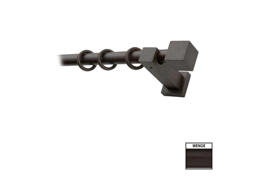 Zdjęcie: Karnisz pojedynczy Welski fi 28 mm - 300 cm wenge KARWEL