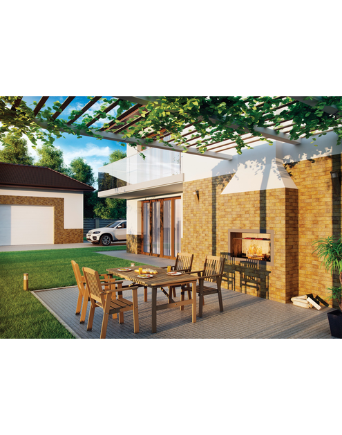 Zdjęcie: Płytka elewacyjna Nevada rustiko 24,5x6,5 cm CERRAD