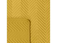 Zdjęcie: Narzuta Sofia 200x220 cm musztardowa EUROFIRANY
