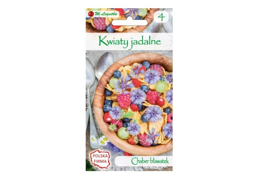 Zdjęcie: Kwiaty jadalne - Chaber bławatek niebieski 1 g W.LEGUTKO