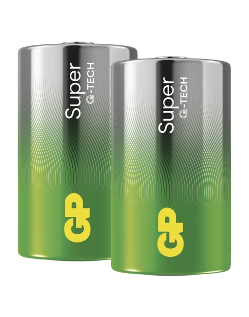 Zdjęcie: Bateria alkaliczna GP SUPER D (LR20) 2PP EMOS