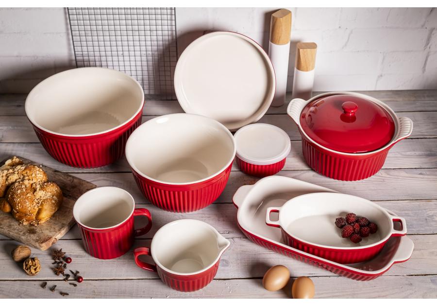 Zdjęcie: Miska ceramiczna Red Chilli 22x13 cm - 2,5 L ALTOMDESIGN