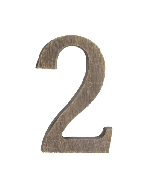 Zdjęcie: Cyfra 2 samoprzylepna patyna 50 mm METRO