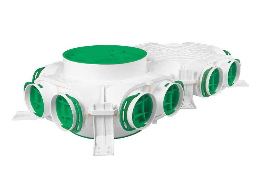 Zdjęcie: Skrzynka przelotowa fi 160/200-12x75 AWENTA PRO